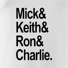 Mick Keith Ron Charlie