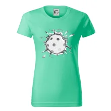 Florbal lopta v triku