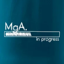 In progress titul MgA. magister / magistra umenia