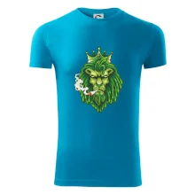 Zhulený lev zelený