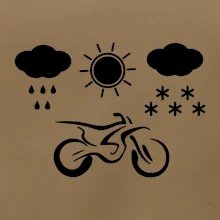 Motorkář za každého počasí - enduro