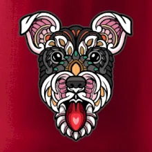 Knírač hlava barevná