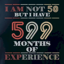 50 years 599 months of experience