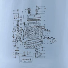 Motor škoda 105-136