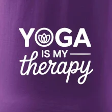 Yoga Is My Therapy nápis
