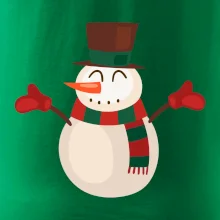 Vianočný snehuliak