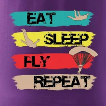 Eat Sleep Fly Repeat Paragliding