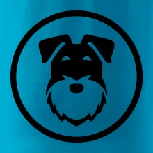 Bradáč v koliesku na prsníku