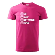 Eat Sleep Buy watch Repeat Eat Sleep Buy watch Repeat