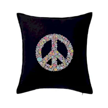 Peace symbol lístočky