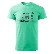 Play eat sleep repeat padel Play eat sleep repeat padel