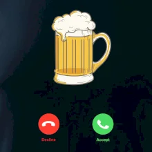 Volá pivo  (Pecka design)