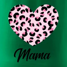 Srdce růžové - mama (Pecka Design)