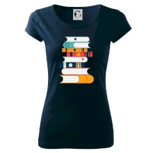 Knihy flat design Knihy flat design