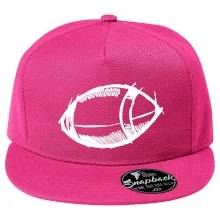 Americký futbal lopta skica