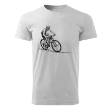 MTB kreslený cyklista MTB kreslený cyklista