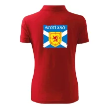 Škótska vlajka s erbom leva