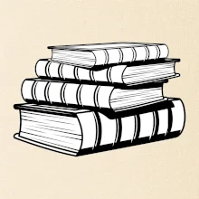 Knihy čiernobiele na sebe Knihy čiernobiele na sebe