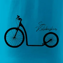 Som kolobežkár veľké a malé koleso