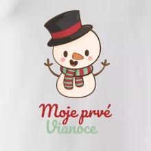 Moje prvé Vianoce - snehuliak