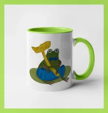 Žaba s hubou (studio-arte.cz)