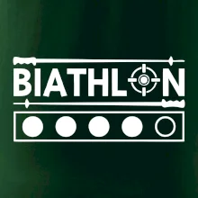 Biathlon terč a hůlky