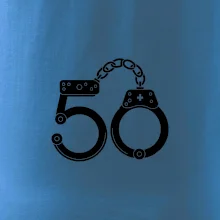 Narodeninové tričko pre policajta - putá 50