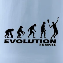 Evolúcia tenis chlapec