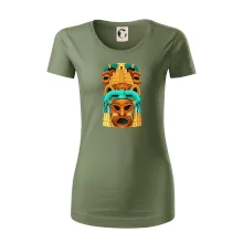 Mayová maska s pyramídou