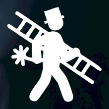 Kominár logo prsník