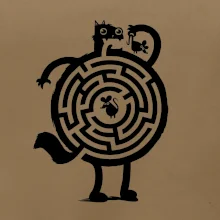 Mačka a myš bludisko