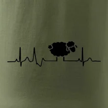 EKG čierna ovečka