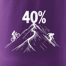 Narodeniny cyklista a lyžiar 40