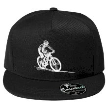 MTB kreslený cyklista