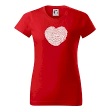 Odtlačok prsta srdce