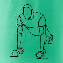 Tréner fitness jedným ťahom