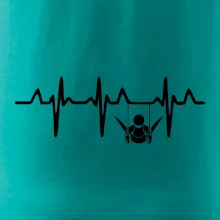 EKG cvičenie na kruhoch