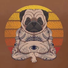 Yoga meditace - pug