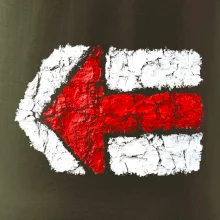 Párová turistická značka  červená