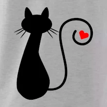 Zamilovaná mačka chvostík