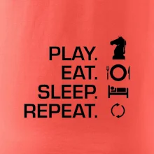 Eat sleep play - šach Eat sleep play - šach