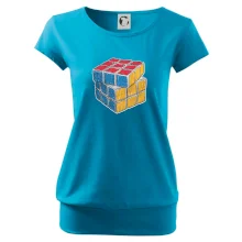 Rubikova kocka kreslená