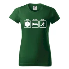 Eat sleep run štvorce Eat sleep run štvorce