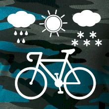 Cyklista za každého počasia