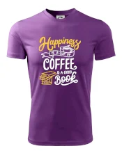 Happiness is a Cup of Coffee and a Good Book