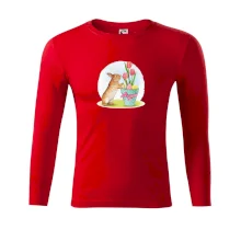 Veľkonočný zajačik tulipány Veľkonočný zajačik tulipány