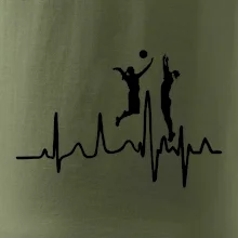 EKG volejbalistky EKG volejbalistky