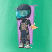 Vesmírny vojak fialový