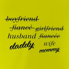 Partnerské tričko nastávajúci rodičia