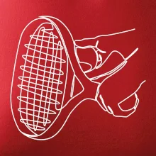 Tenisová raketa jedným ťahom